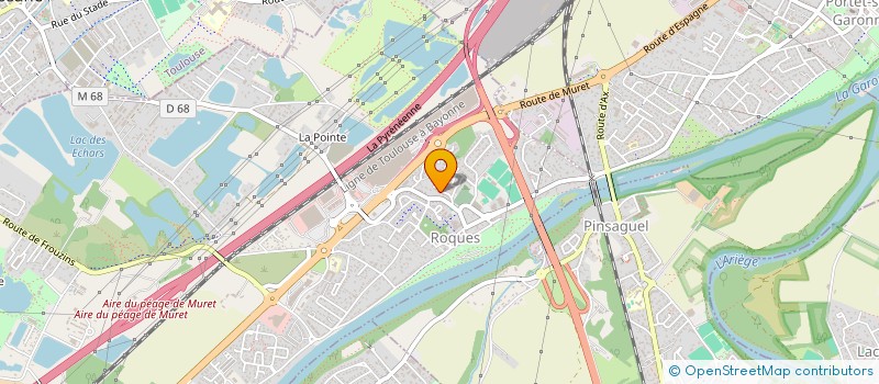 localisation de l'entreprise G&F OCCITANIE SOLUTIONS  ROQUES