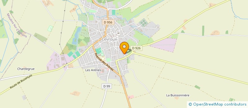 localisation de l'entreprise G.F.R. DE LA BOIRE à LEVROUX