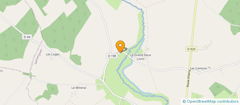 localisation de l'entreprise G.F.R. DU BOIS DE FRASGNE  LA CHARITE-SUR-LOIRE