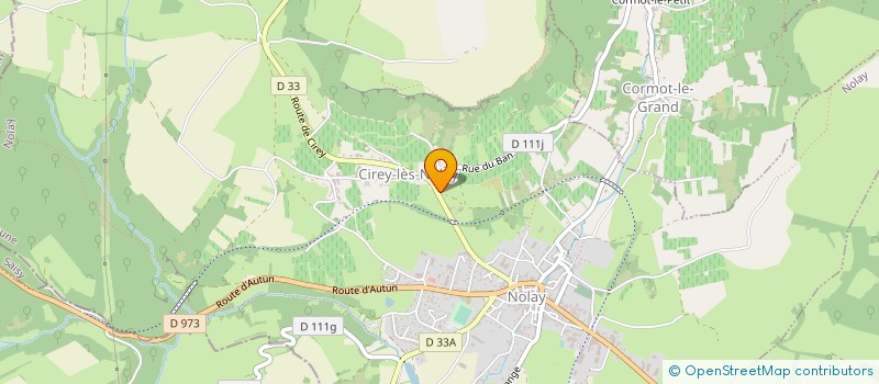 localisation de l'entreprise G.F.R DU CHARMOIS à NOLAY