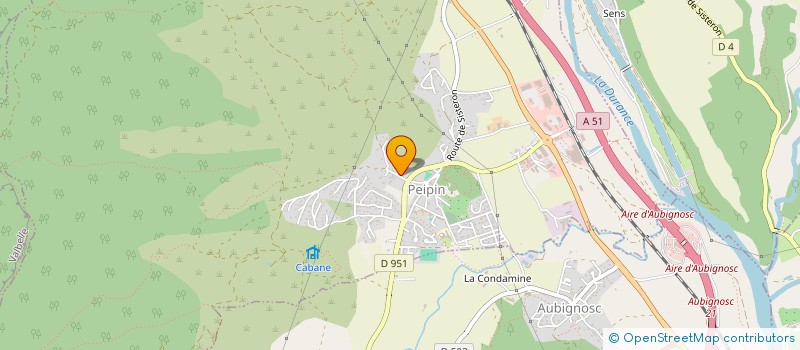 localisation de l'entreprise G.F.R DU COLLET  CHATEAUNEUF-MIRAVAIL