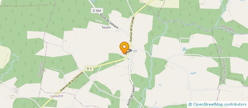 localisation de l'entreprise G F R DU COMTE  TOULOUZETTE