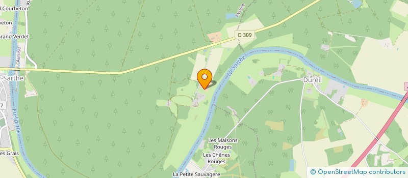 localisation de l'entreprise G F ROBIN HANNART  AVOISE