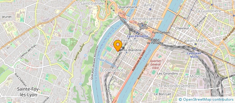 localisation de l'entreprise G.F.T.L  LYON