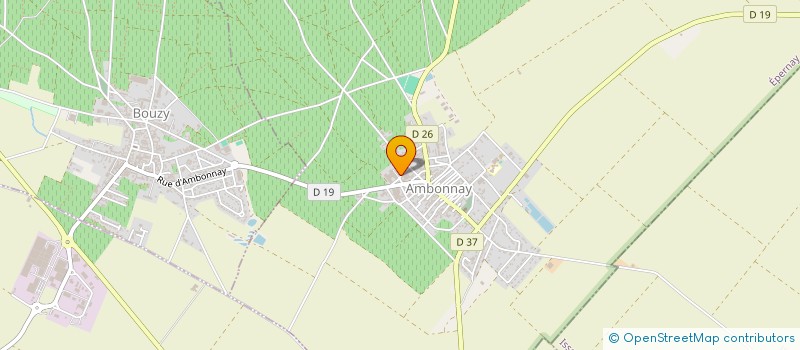 localisation de l'entreprise G.F.V DES CRUS HISTORIQUES DE LA CHAMPAGNE  ATHIS