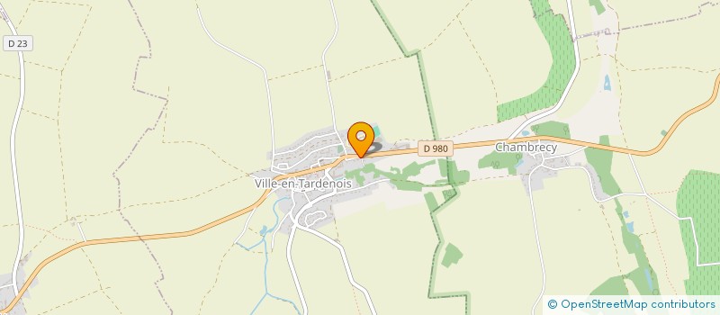 localisation de l'entreprise G.F.V MEP  VILLE-EN-TARDENOIS