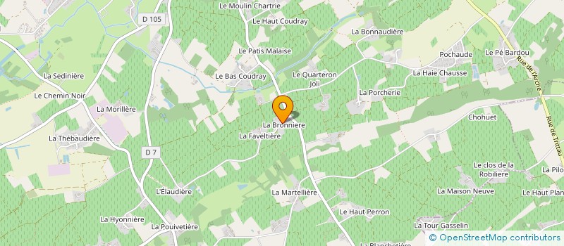 localisation de l'entreprise G FAMILY  LE LOROUX-BOTTEREAU