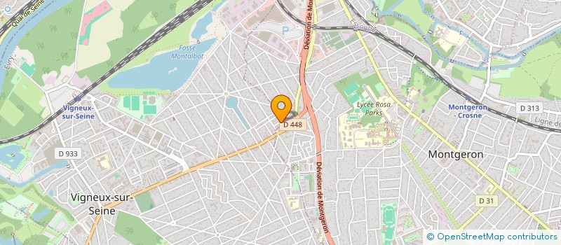 localisation de l'entreprise G-FIGHT à SOISY-SUR-SEINE
