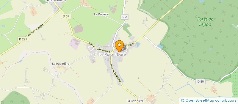 localisation de l'entreprise G FIL & BOIS à MAUGES-SUR-LOIRE