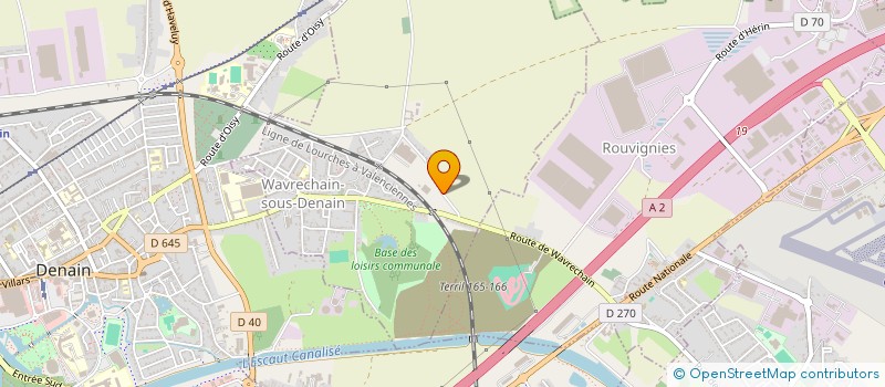 localisation de l'entreprise G-FIM à WAVRECHAIN-SOUS-DENAIN