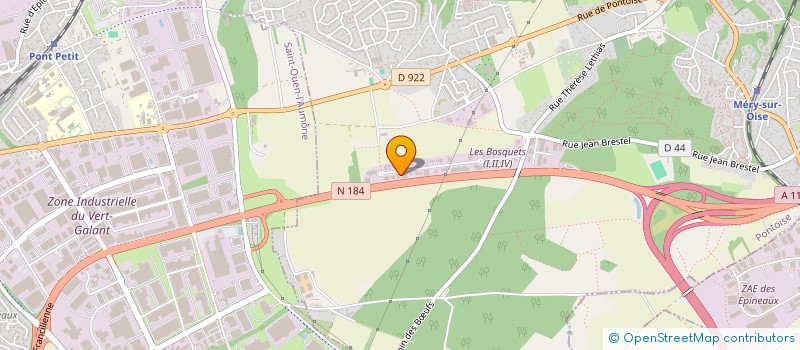 localisation de l'entreprise G FINANCE  MERY-SUR-OISE