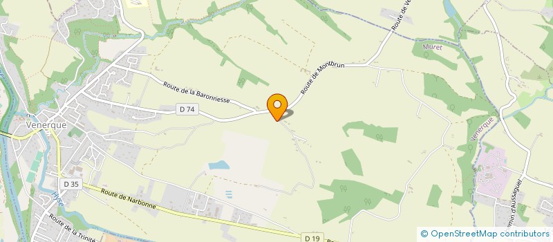 localisation de l'entreprise G FINANCES à VENERQUE