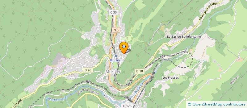 localisation de l'entreprise G-FORCE TEAM  MORBIER