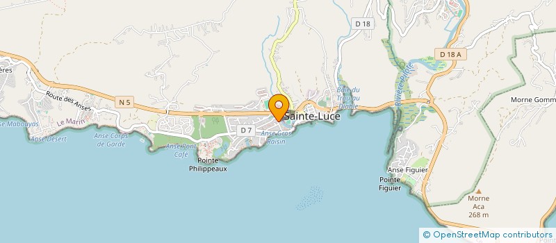 localisation de l'entreprise G'FORMATION  SAINTE LUCE