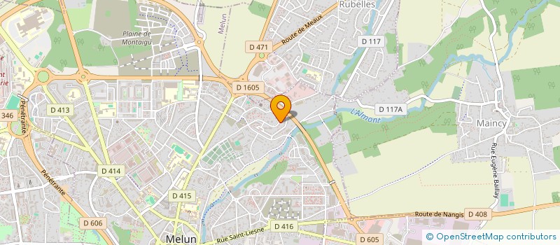 localisation de l'entreprise G FRET MARITIME à MELUN