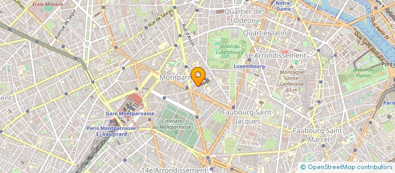 localisation de l'entreprise G&G  PARIS