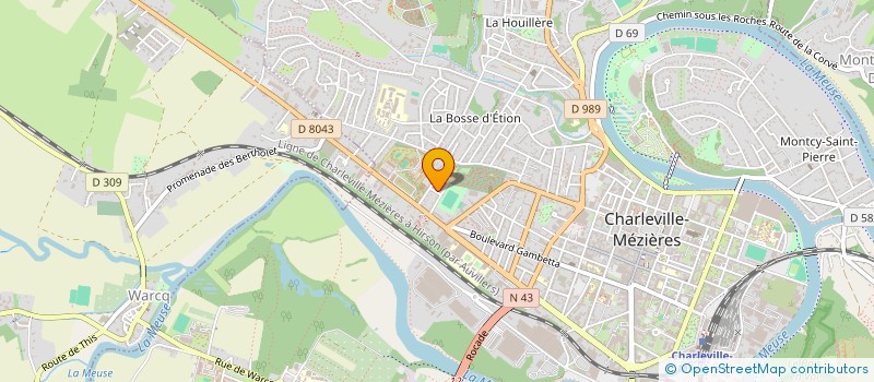localisation de l'entreprise G&G  CHARLEVILLE-MEZIERES