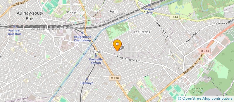 localisation de l'entreprise G & G à LIVRY-GARGAN