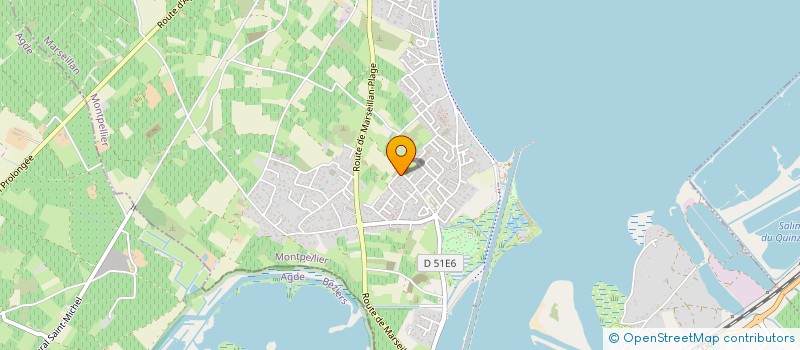 localisation de l'entreprise G&G à MARSEILLAN