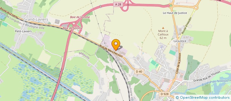 localisation de l'entreprise G&G  ABBEVILLE