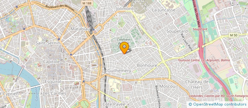 localisation de l'entreprise G&G COMPAGNIE à TOULOUSE
