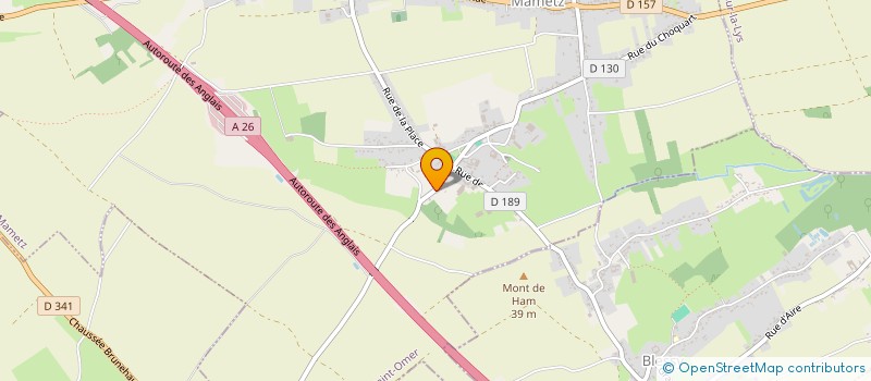 localisation de l'entreprise G.G.E.  MAMETZ