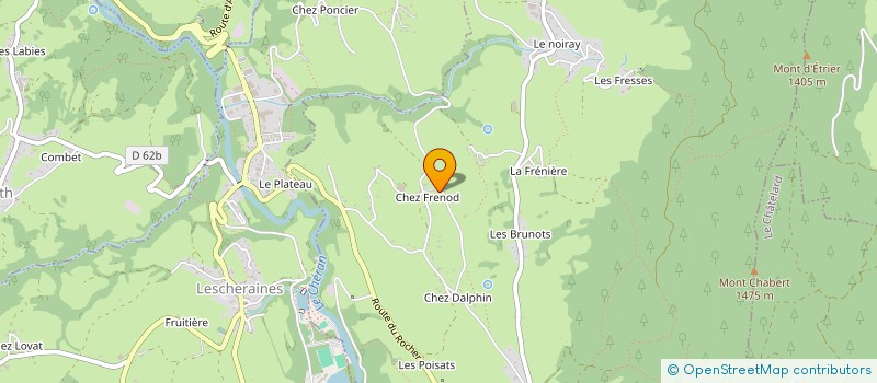 localisation de l'entreprise G&G ECO INVEST  LA MOTTE-EN-BAUGES