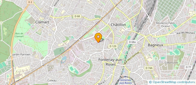 localisation de l'entreprise G&G HOME  CHATILLON