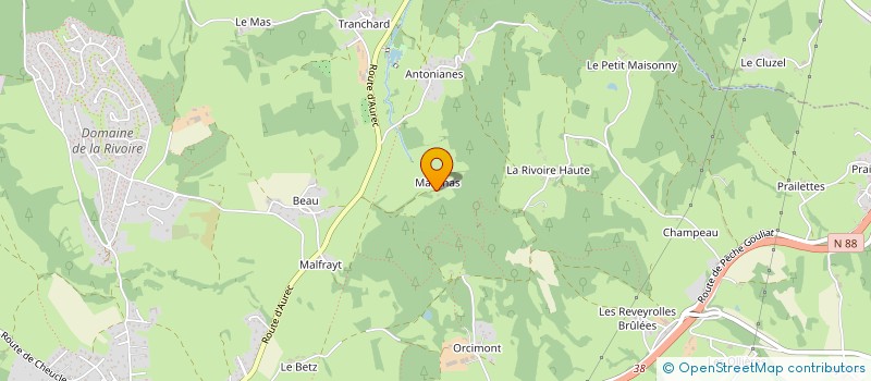 localisation de l'entreprise G G IMMO  MONISTROL-SUR-LOIRE