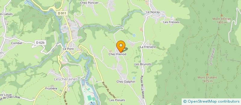 localisation de l'entreprise G & G INVEST  LA MOTTE-EN-BAUGES