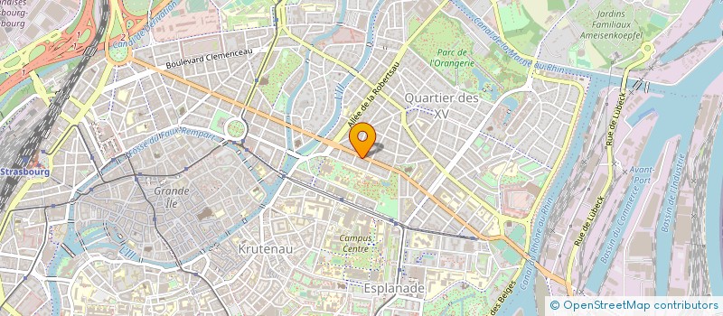 localisation de l'entreprise G&G LUXURY CONCIERGERY à STRASBOURG