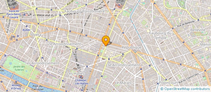 localisation de l'entreprise G.G.P.A.  PARIS