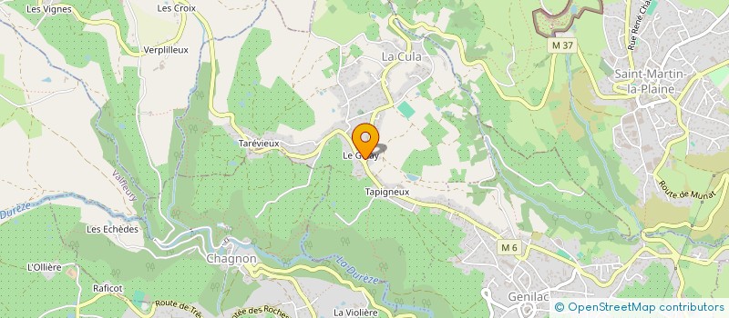 localisation de l'entreprise G&G PARTNERS  GENILAC