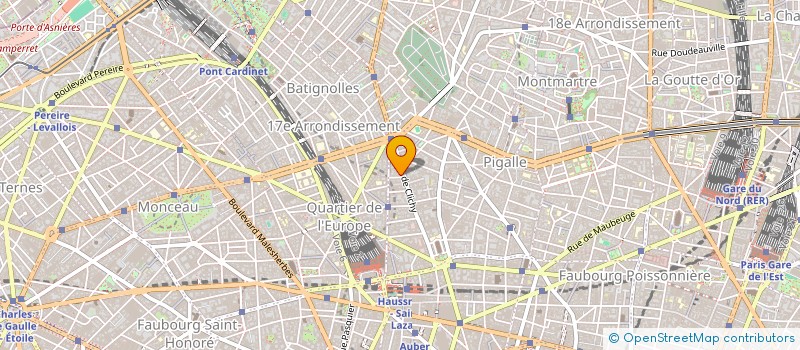 localisation de l'entreprise G&G SOCI  PARIS