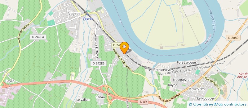 localisation de l'entreprise G GO GT 33 à VAYRES