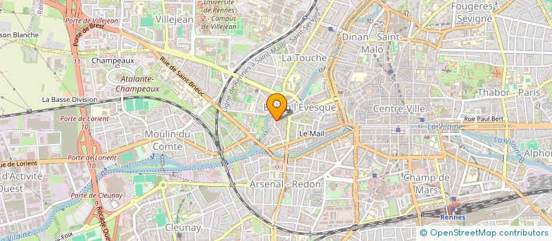 localisation de l'entreprise G. GOUBET CONSEIL  RENNES