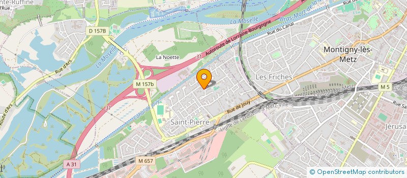 localisation de l'entreprise G&H CREATION  MOULINS-LES-METZ