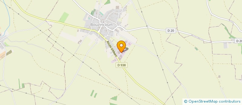 localisation de l'entreprise G.H.F.M.  BOUZINCOURT