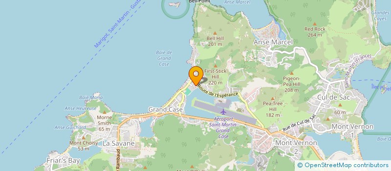 localisation de l'entreprise G.H GROUPS  SAINT-MARTIN