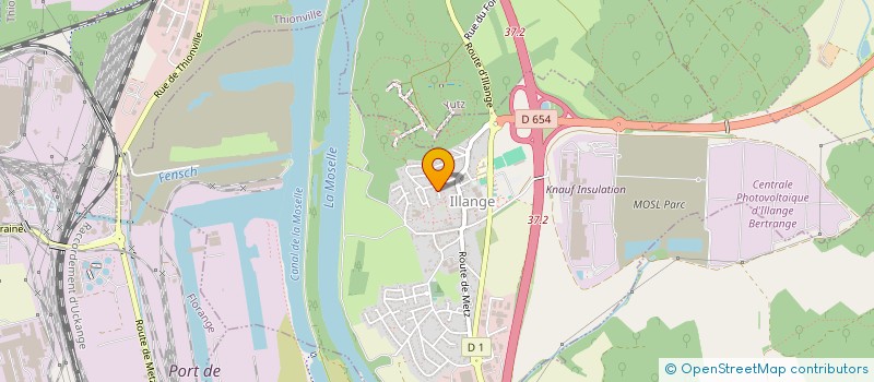 localisation de l'entreprise G.H. IMMO  KUNTZIG