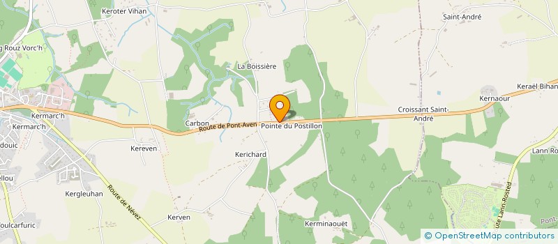 localisation de l'entreprise G&H RENOVATION  TREGUNC