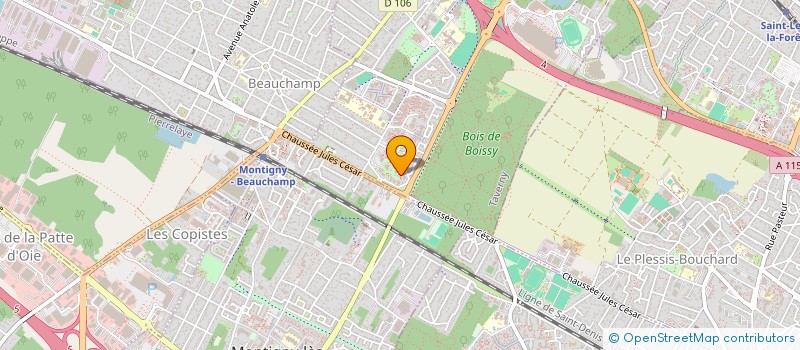 localisation de l'entreprise G.H. RESSOURCES CONSULTING  TAVERNY