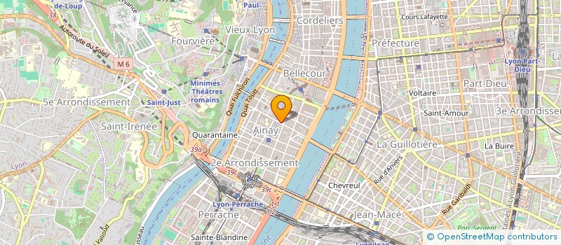 localisation de l'entreprise G.HOLDING  LYON