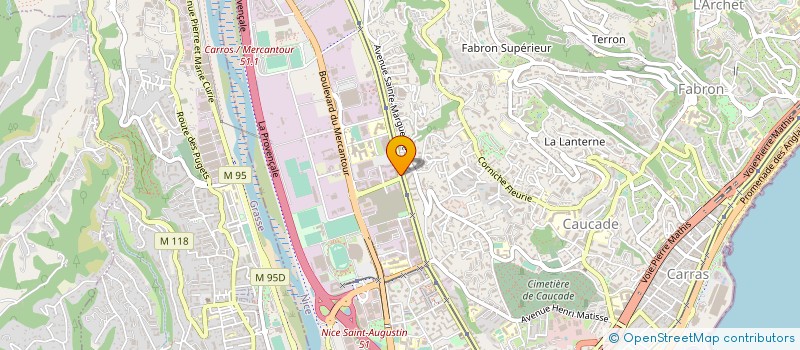 localisation de l'entreprise G.I APPS PRO à CAGNES-SUR-MER