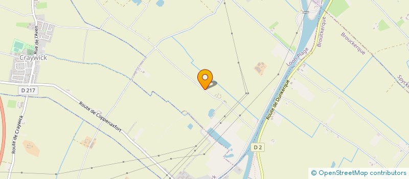 localisation de l'entreprise G.I.C DES BOUCKES (GROUPEMENT D'INTERET CYGENETIQUE)  LOON-PLAGE