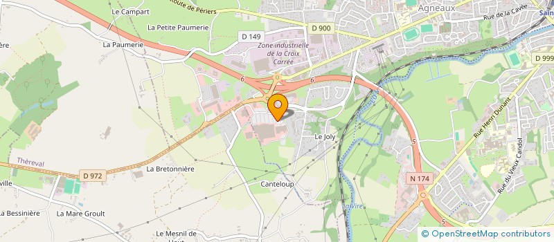 localisation de l'entreprise G.I.E.  AGNEAUX