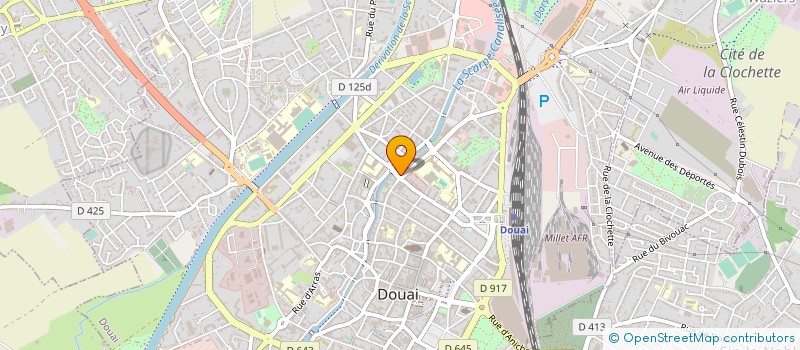 localisation de l'entreprise G.I.E. DOMAIN à DOUAI