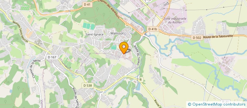 localisation de l'entreprise G.I.E. DU CHATEAU à VIENNE