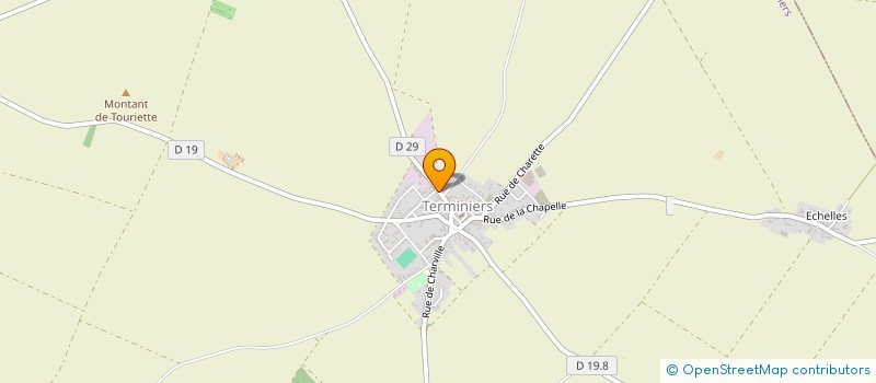 localisation de l'entreprise G.I.E. DU RENOUVEAU à TERMINIERS