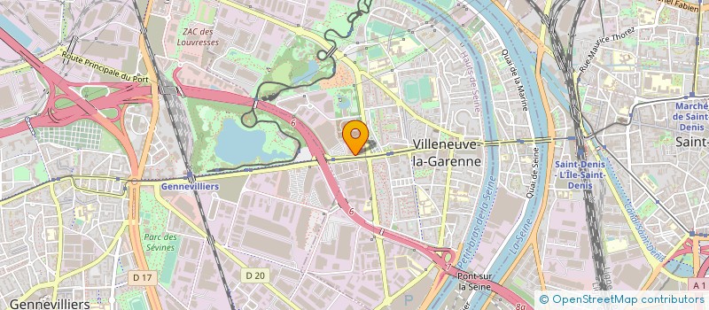 localisation de l'entreprise G I E GESTION DISTRI ASSIST TECH à VILLENEUVE-LA-GARENNE